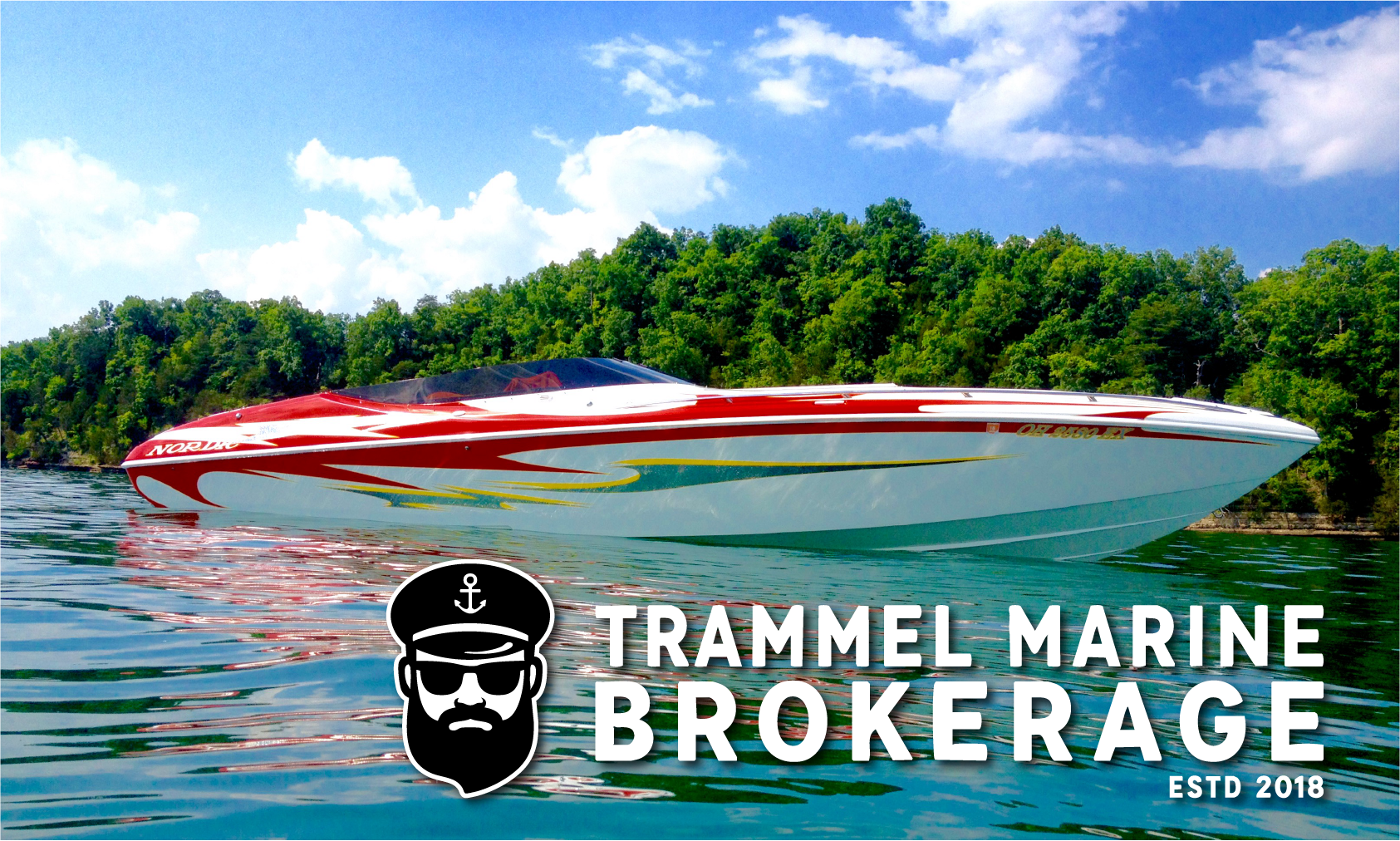 Performance boat cruising on open water